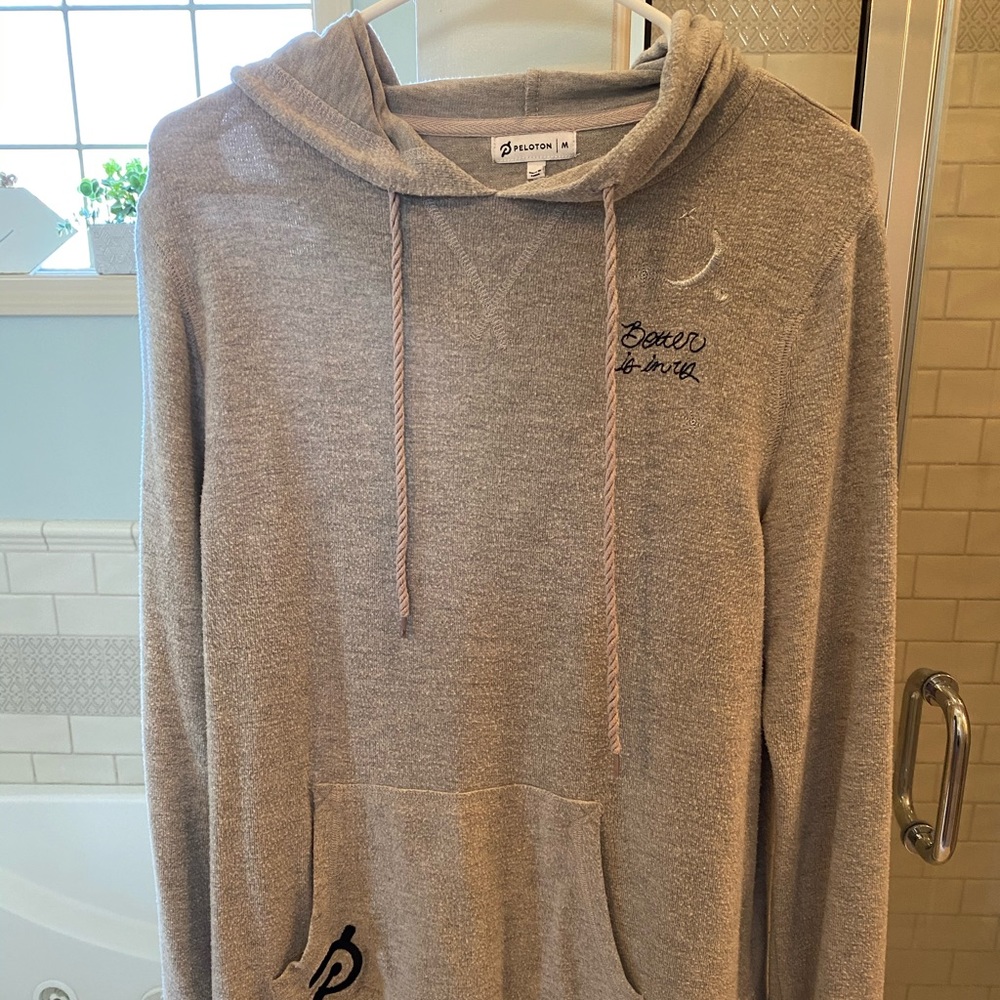 Peloton hooded sweatshirt